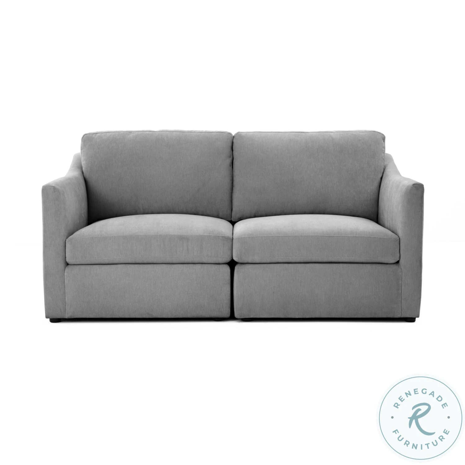 Aiden Gray Living Room Set - Image 5