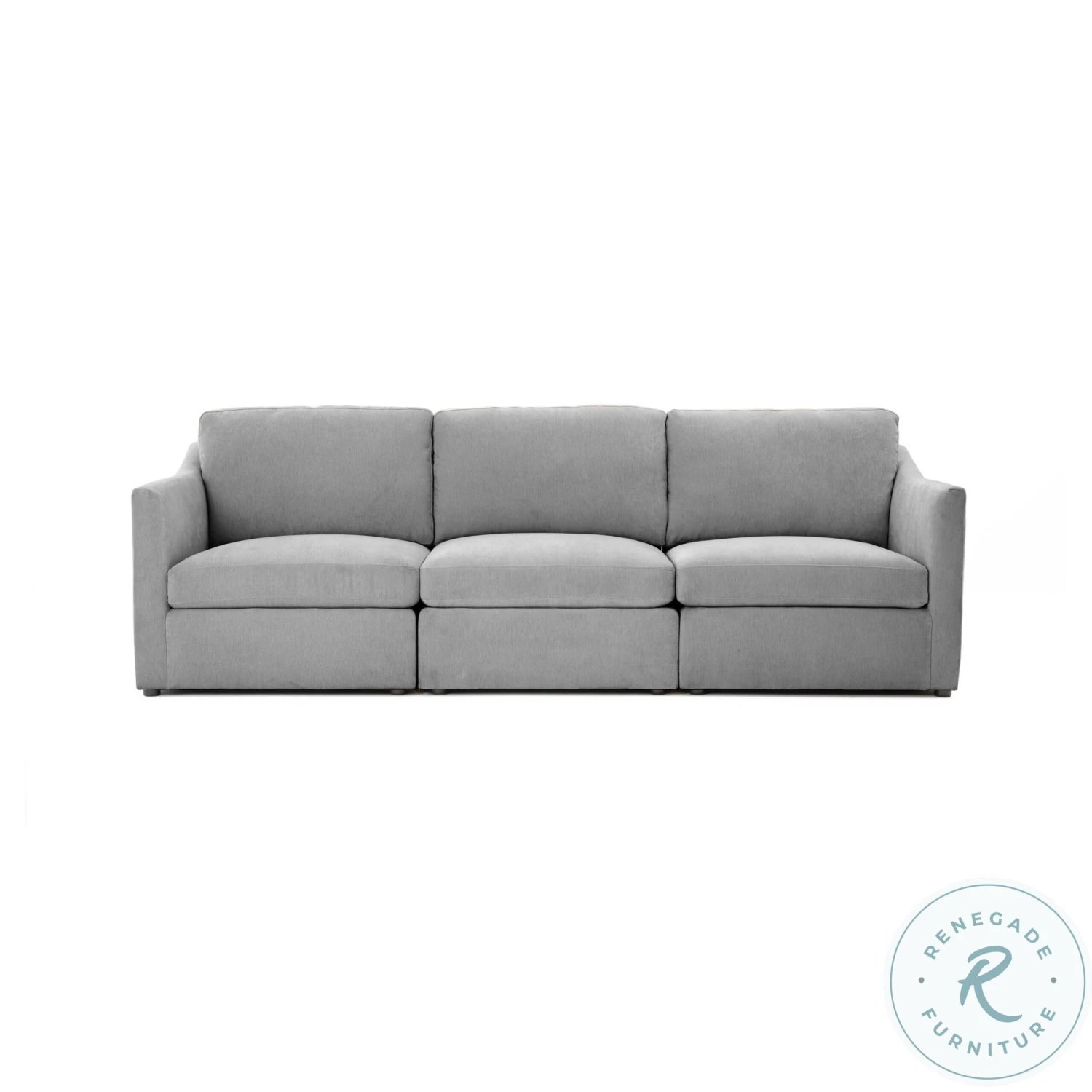 Aiden Gray Living Room Set - Image 3