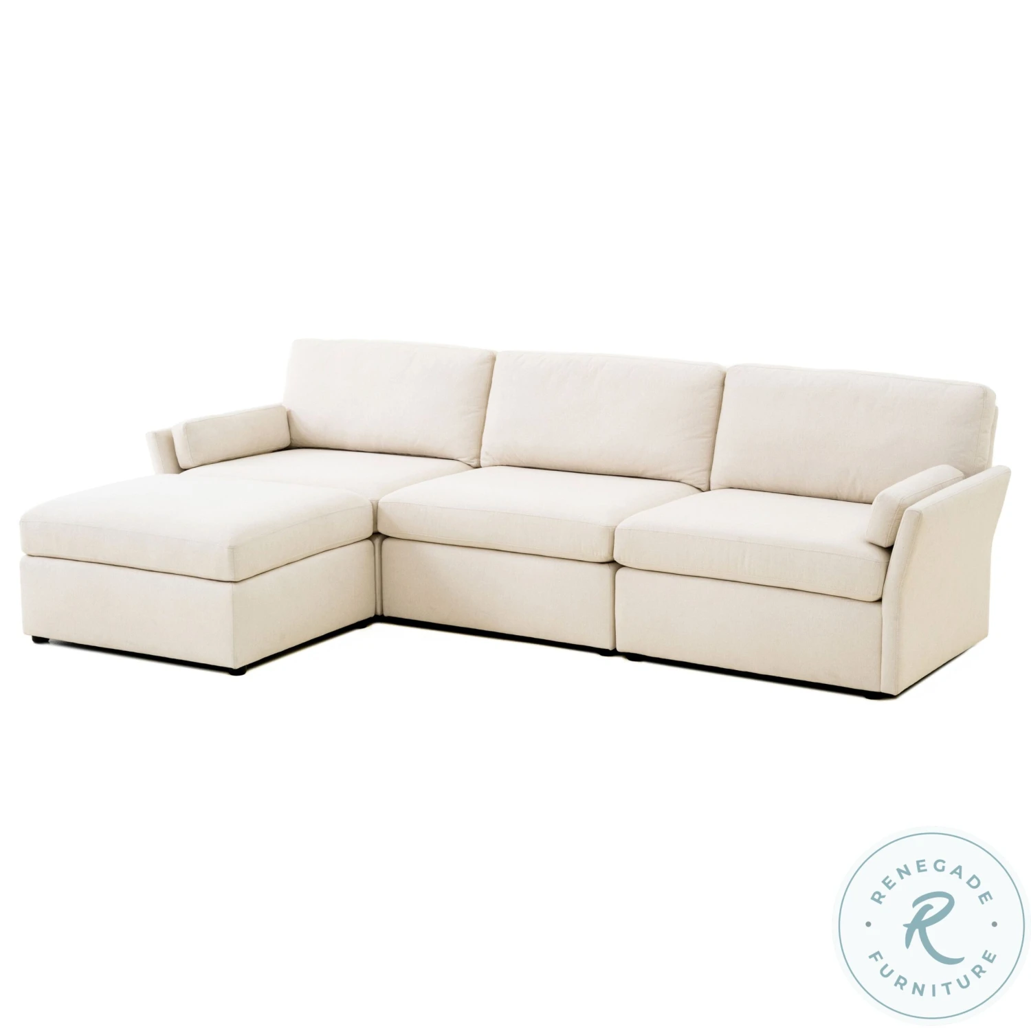 Catarina Cream Sectional - Image 4