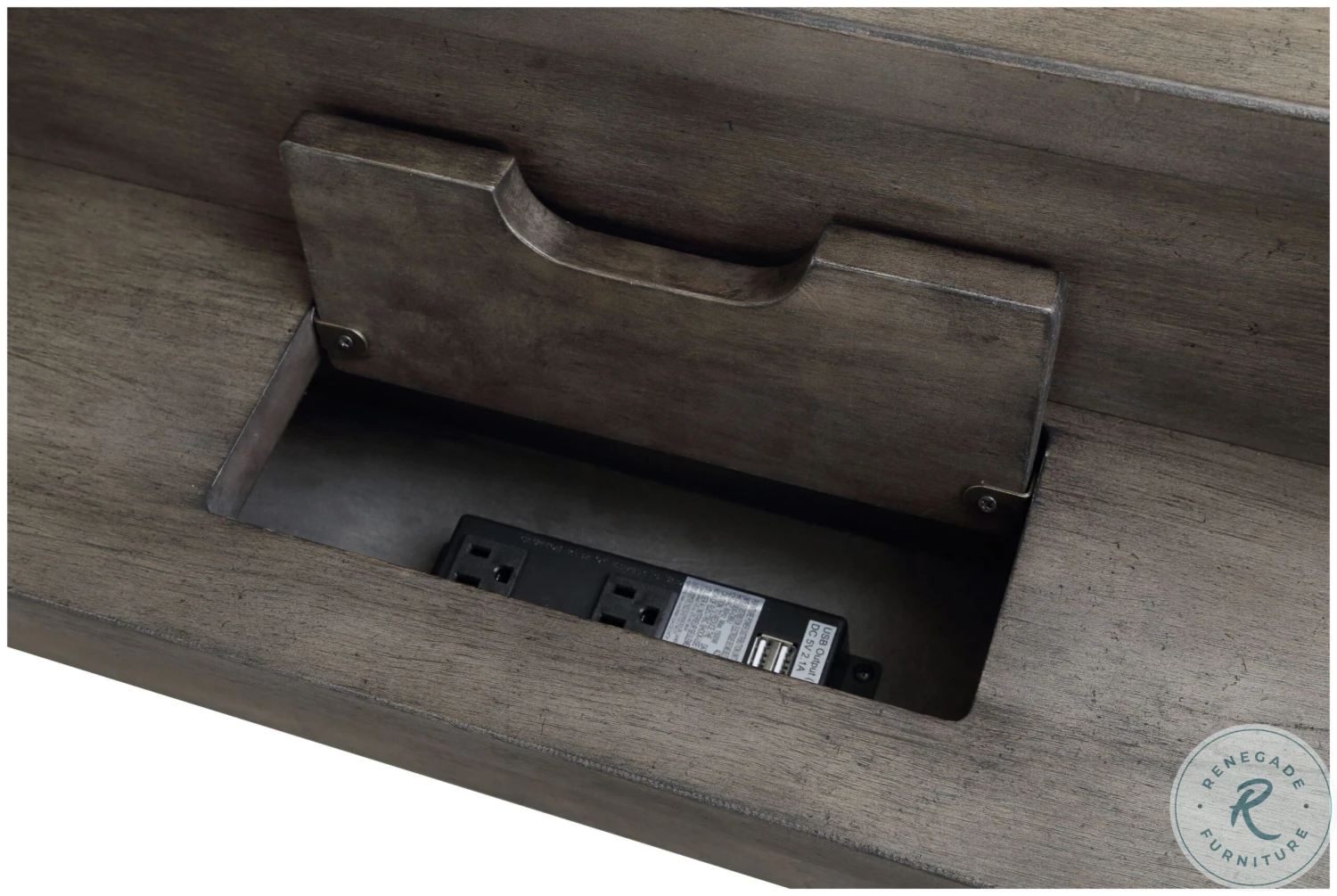 Sundance Smokey Gray Everywhere Console Bar Table - Image 5