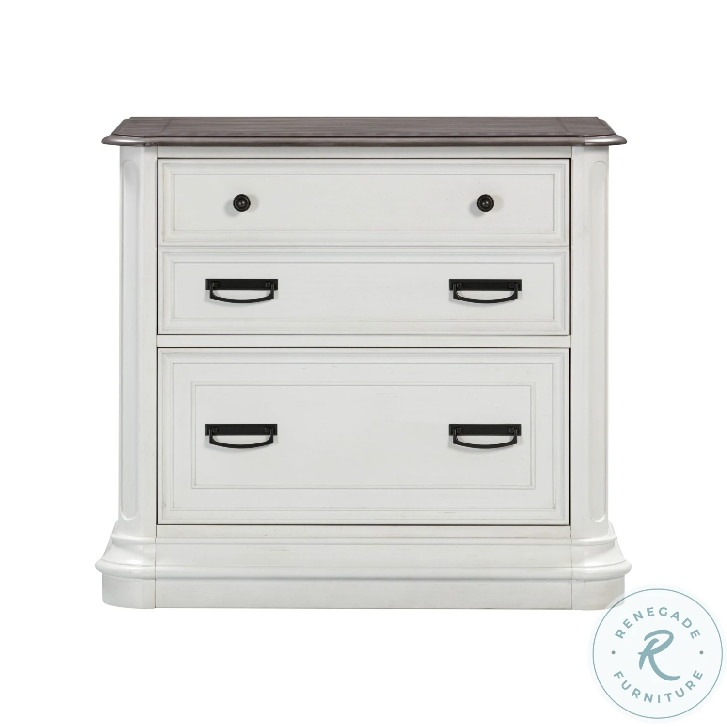 Roanoke White L-Shaped Home Office Set - Image 5