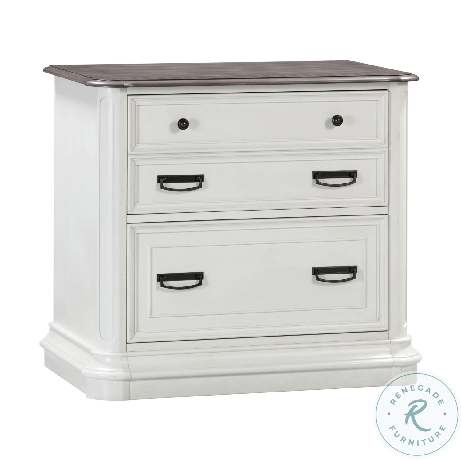 Roanoke White L-Shaped Home Office Set - Image 6