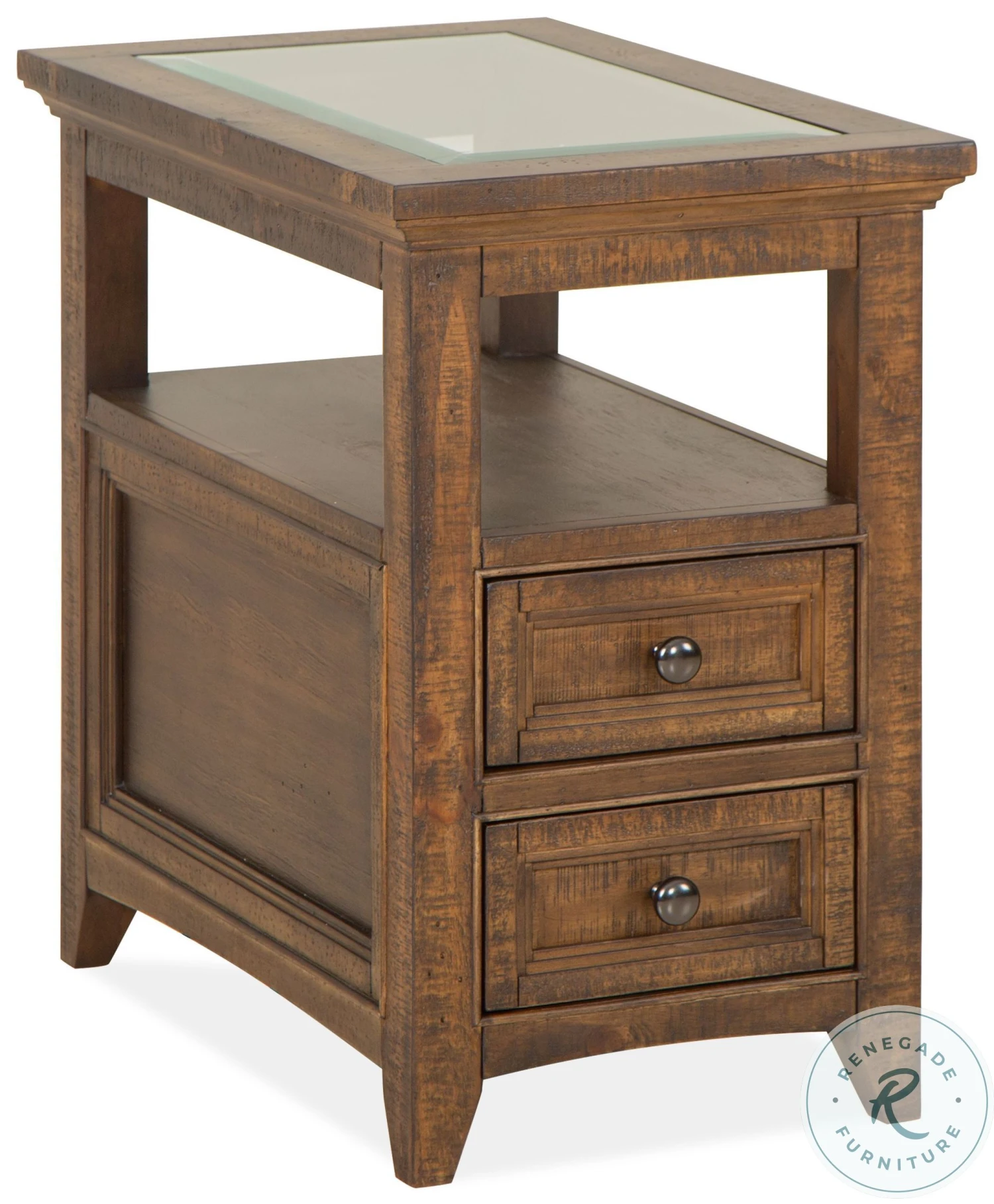 Bay Creek Toasted Nutmeg Chairside Table