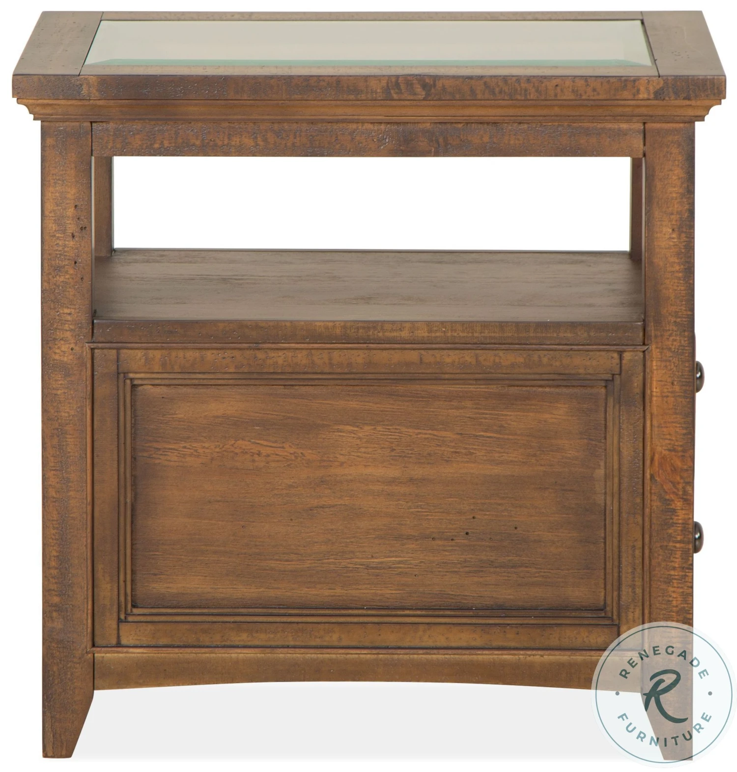 Bay Creek Toasted Nutmeg Chairside Table - Image 4