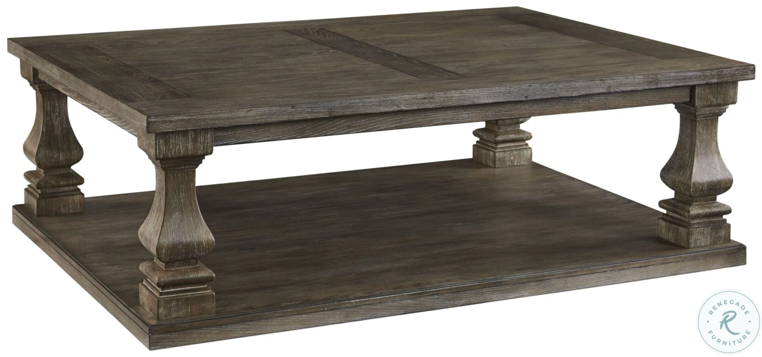Johnelle Gray Rectangular Cocktail Table