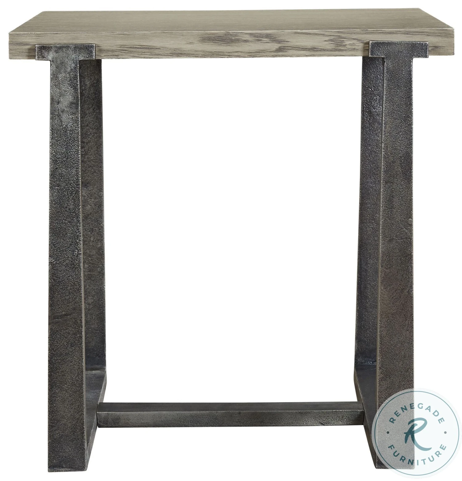 Dalenville Gray 22" End Table - Image 4