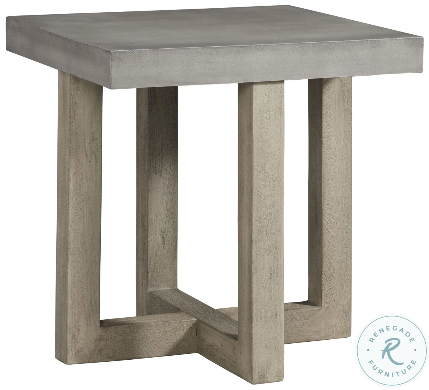 Lockthorne Gray End Table