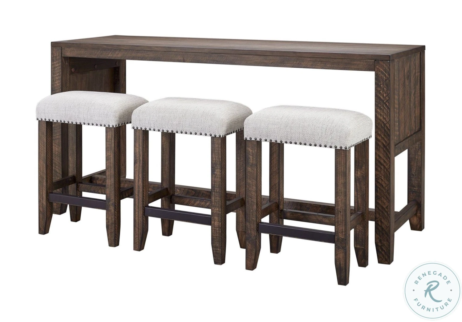 Tempe Tobacco Everywhere Console/Bar Table Set - Image 2