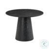 Sahara Black Oak Round Dining Table