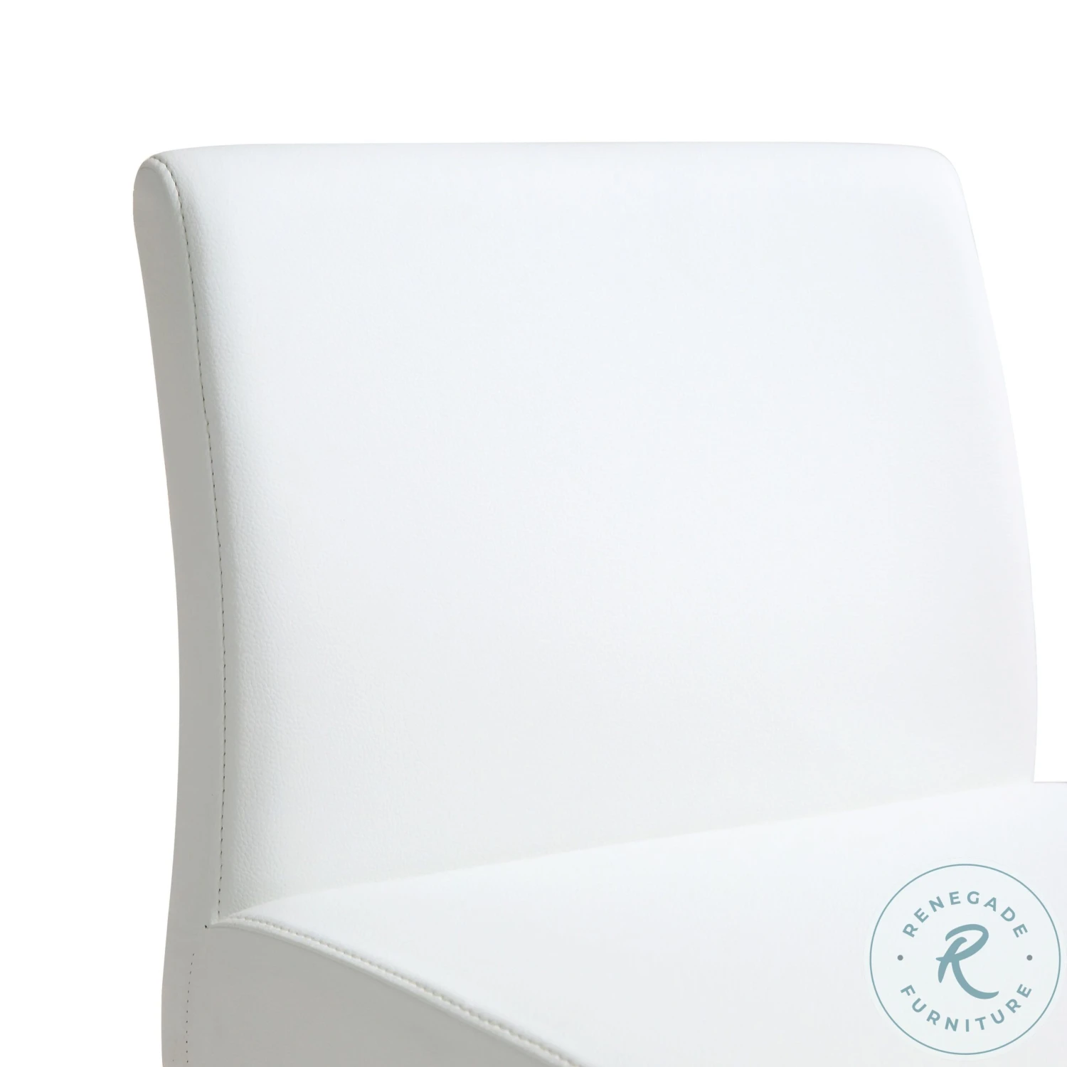 Denmark White Stainless Steel Counter Height Stool Set Of 2 - Image 8