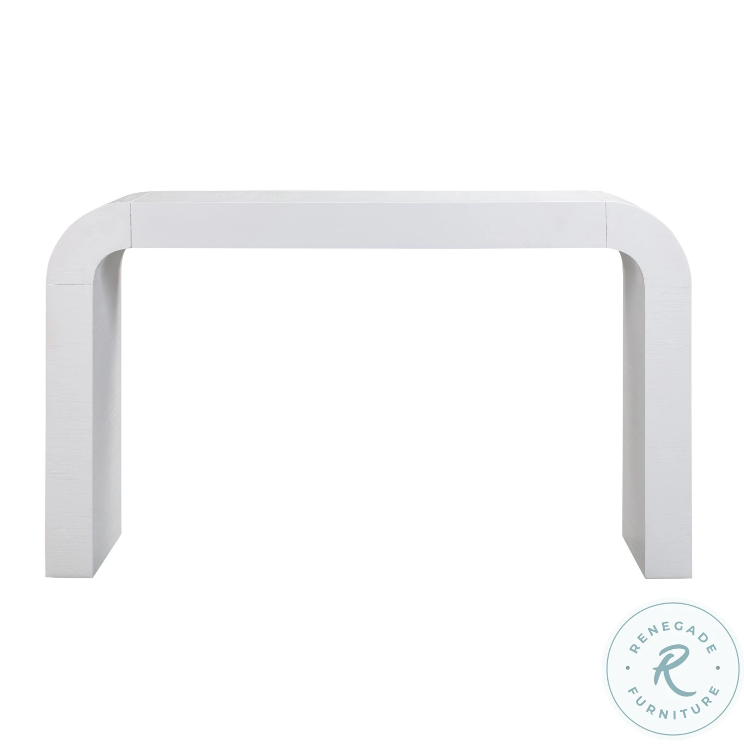 Hump White Console Table - Image 6