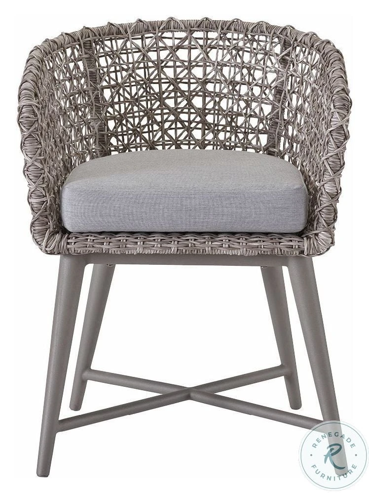 Universal Coastal Living Santa Cruz Faux Marble Outdoor Dining Set - Image 8