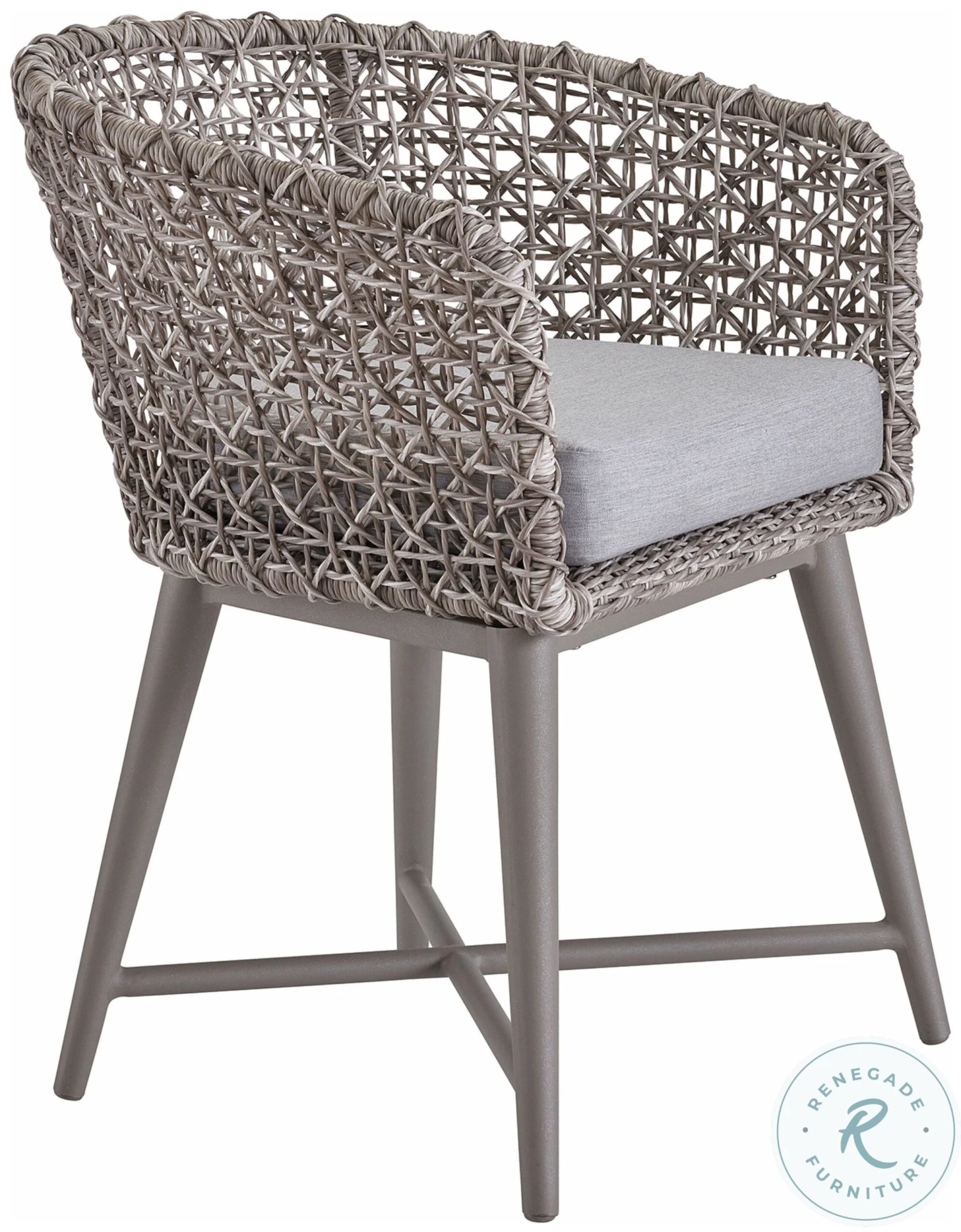 Universal Coastal Living Santa Cruz Faux Marble Outdoor Dining Set - Image 7