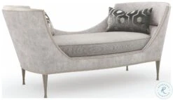 Cat Nap Soft Silver Paint Chaise
