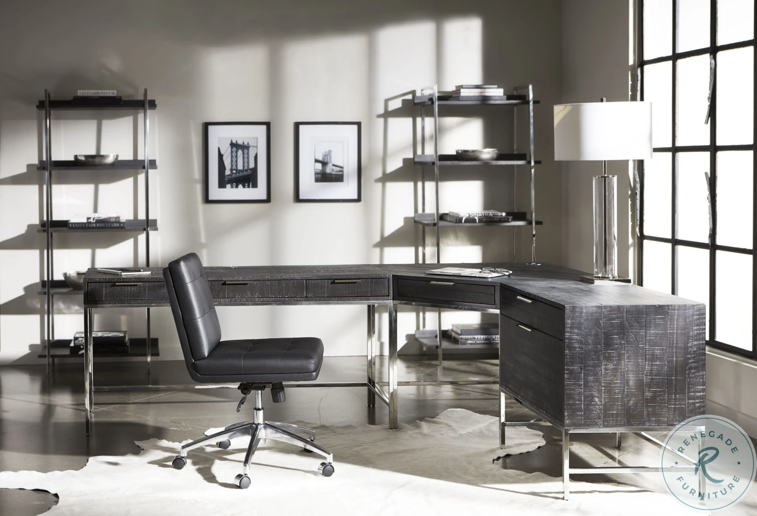 Coleman Cinder And Grey Mist File Cabinet - Image 2